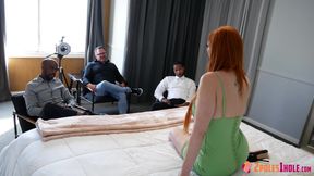 Redhead Hot Wife with Hairy Pussy Ready