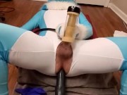 Murrsuiter on a fuck machine getting milked