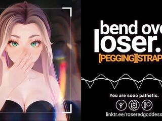 F4M Audio - Roleplay - FemDom Anal Pegging Loser - Humiliation Fetish Kink S&M #aiart