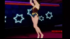 Wonder Woman Sexy Striptease Dance