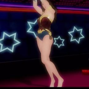 Wonder Woman Sexy Striptease Dance