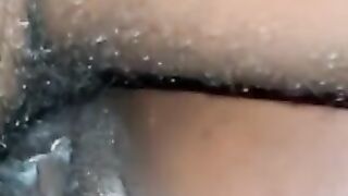 liking her Leaking Creamy African Twat