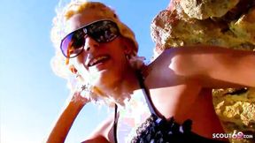 ”Blonde Tiny Tits Teen Lynn Rough Outdoor Beach Sex On Holiday Trip”