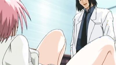 Doctor spoiled teen gets fingered, fucked, and facialized in hot anime threesome