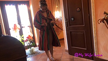 I was looking for you come on I want your dick before I go out