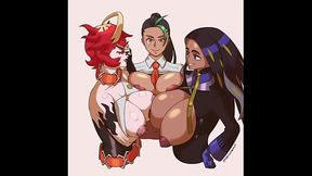 Nemona hentai comp (Pok&eacute_mon scarlet and violet)
