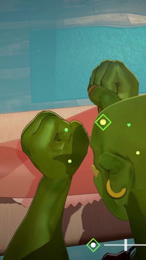 Emotional moment from &quot;EP6: Emma&#039;s First Deep Tissue Message Parlor - Orc Massage&quot;