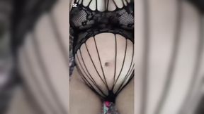 Pakistani young mom getting hot and enjoying a vibrator in her pussy