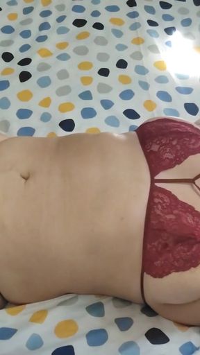Spectacular moment from &quot;Beautiful blowjob of my girl in sexy lingerie&quot;
