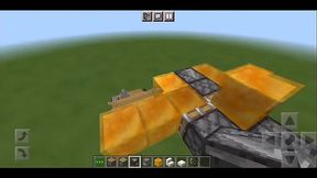 Como hacer un avion bombardero en minecraft de RAMDOMCRAFT PE