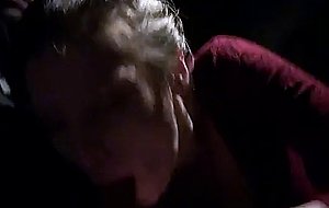 Married slut gets fucked by two bbcs in a car