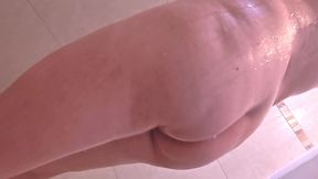 My girlfriend lets me record her in the shower.