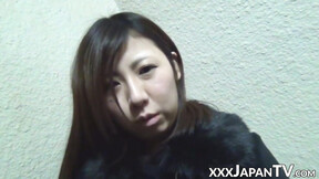 Real Japanese sweeties showing off little cunts