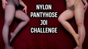 NYLON PANTYHOSE JOI CHALLENGE