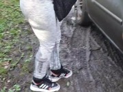 Alice - peed my jogging pants. Who needs toilets? ;)