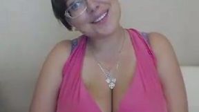 Perfect webcam beauty exposed and jammed her really huge knockers