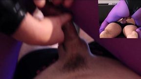 nylonxtreme - update #58 - purple nylon encasement sex