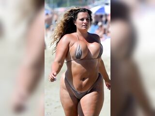 Curvy Bitches at the beach - 1 [AI generated]