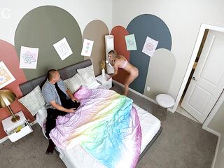Stepdad Makes Stepdaughter Play With His Rod