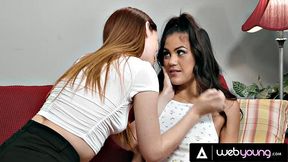 Straight Hottie Kendra Spade Does Whatever Redhead Lesbian Maya Kendrick Desires to Win Her Over