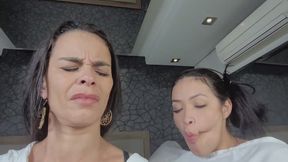 CRAZY ASIAN GODDESS LICKING MILF FACES PART 4 BY KIARA AND AMANDA BELMONT CAM BY ALINE FULL HD