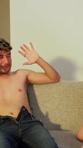 Key moment from "Sexy Doctor Cures Erectile Dysfunction Of Young Woman With HUGE Dick"