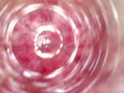 very deep view inside my virgin ass with endoscope cam and hot dirty talk while moaning