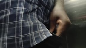 Tamil Boy Dick Show in Lift