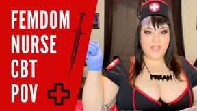 CBT Nurse Exam Femdom POV