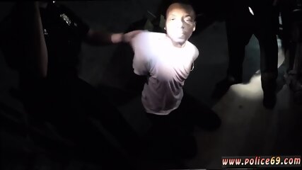 Hardcore gangbang police first time Cheater caught doing misdemeanor break in