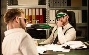 Dude's tight bum gets pounded by an accountant