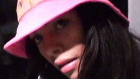 ”Sexy Carina 18 Fingering cunt at comfort room”