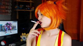 Misty Pokemon Sexy Smoking