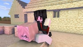 The demon met a tourist in minecraft | LOCATION EGYPT | 4K 60 FPS