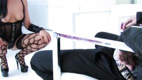 ”Top shelf bitch gets a top shelf fuck”