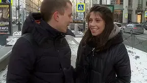 Fantina enjoys a hardcore blind date sex