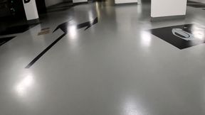 Mathieu Ferhati has a cumshot in a parking