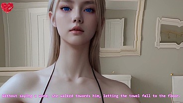 PERFECT BODY Blonde Babe Vacation in Italy - Uncensored Hyper-Realistic Hentai Joi AI [FREE VIDEO]