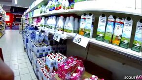 Skinny MILF Vicky Pickup in Shopping Centre and get Food Fetish Anal Sex