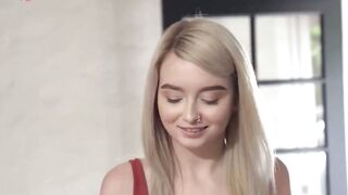 Old Perv Cheats On His Wife With a Lovely Slim Blonde Teen Cleaning-lady Lexi Lore