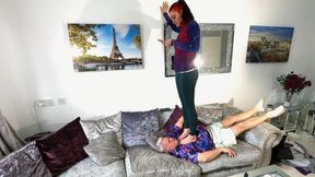 Jennifer Trample In Horse Riding Pants