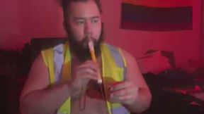 Construction Bear Chasing Pavements