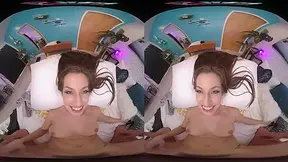 Stunning Brunette Bombshell Takes Your Cock Deep In Vr