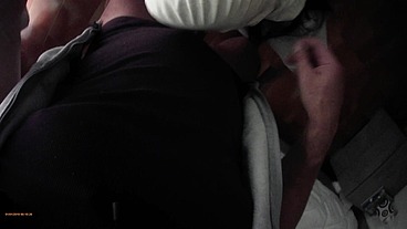 POV video of a beautiful milf who takes money to give a blowjob and swallow cum As usual on her knees with fishnet stockings, a white microskirt and beautiful golden over-the-knee boots. I start sucki