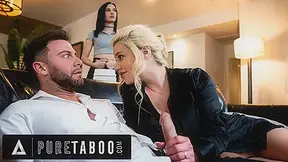 PURE TABOO teen 18+ Nanny Jazmin Luv Takes Care Of MILF Spencer Scott's Sex Addicted Husband