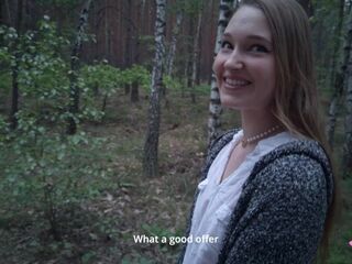 Gave a lot of jizz to a gorgeous nymphomaniac in the forest (part two)