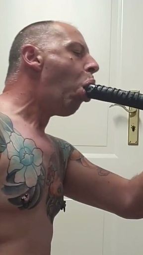 Sls-frank I Swallow a Long Dildo. It's Deep in My Throat.