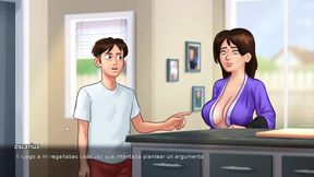 Hot kisses that end in lust with my milf