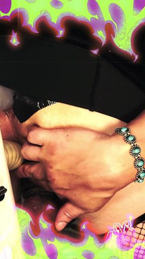 Kandi Kane Probes Her Ass Pipe