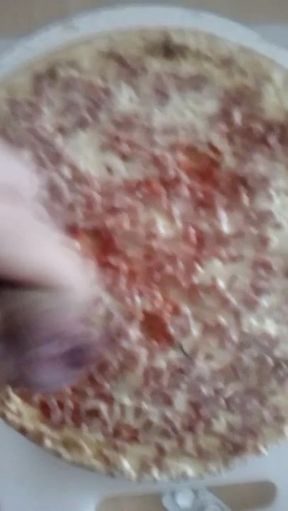 Cum on Pizza